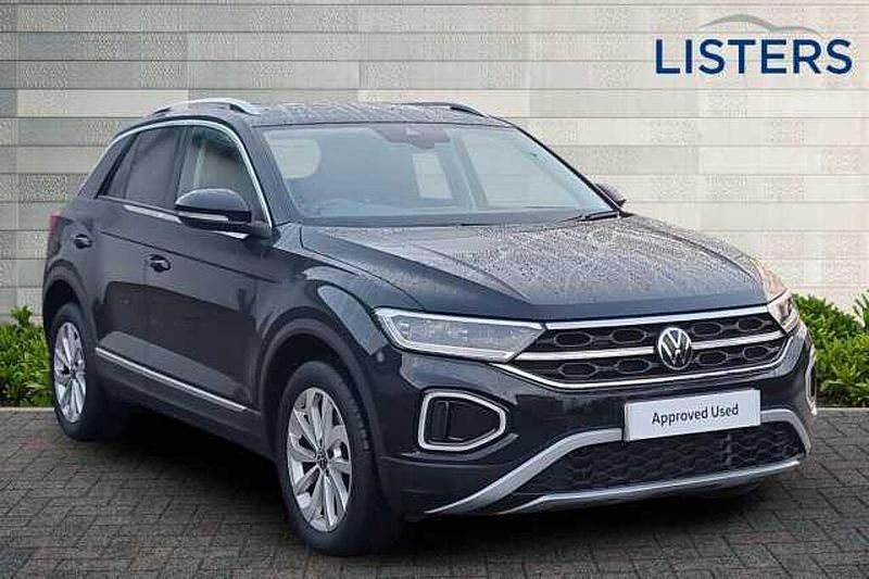 Black Used 2024 VW T-Roc Style SUV | £21,873 (Fair price) - Image 1/4