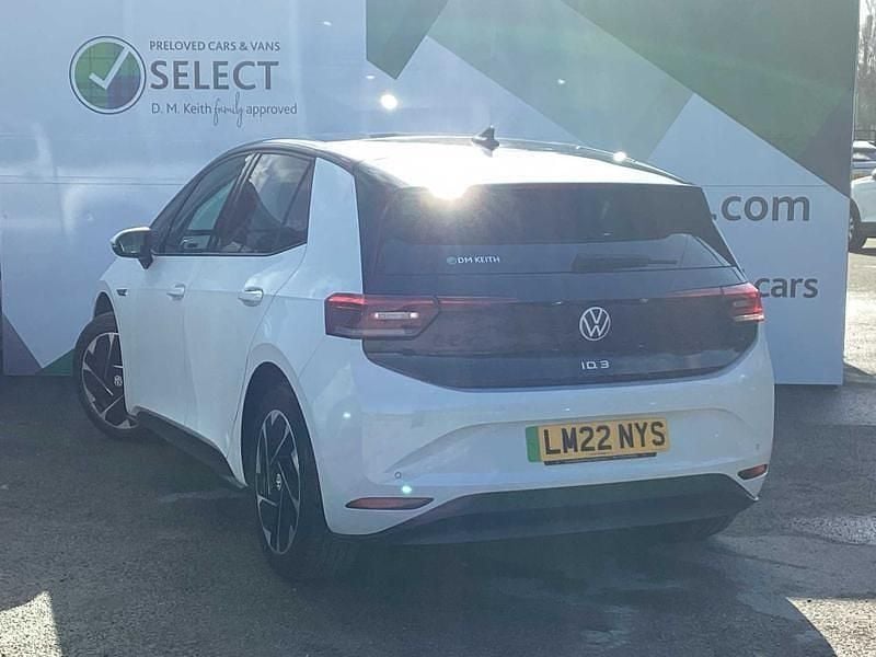 Used VW ID.3 Pro Performance 150 kW (204 HP) 2022 White Hatchback