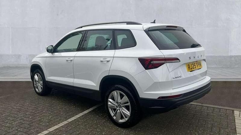 Used Skoda Karoq SE 150 HP (110 kW) 2025 Moon white metallic  SUV