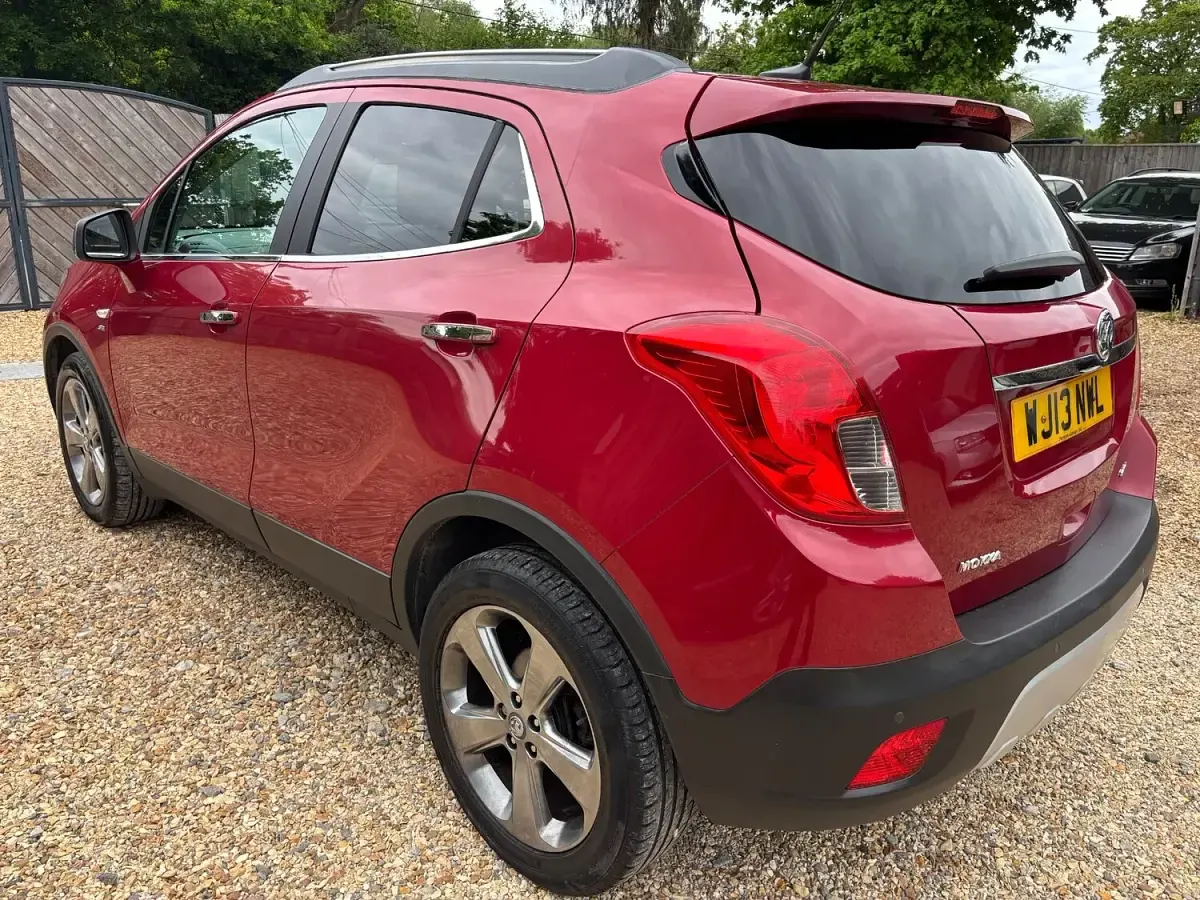 Used Vauxhall Mokka 130 HP (95 kW) 2013 Red SUV