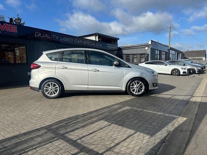 Second-hand Ford C-MAX Zetec 125 CP (91 kW) 2017 Argintiu Monovolum