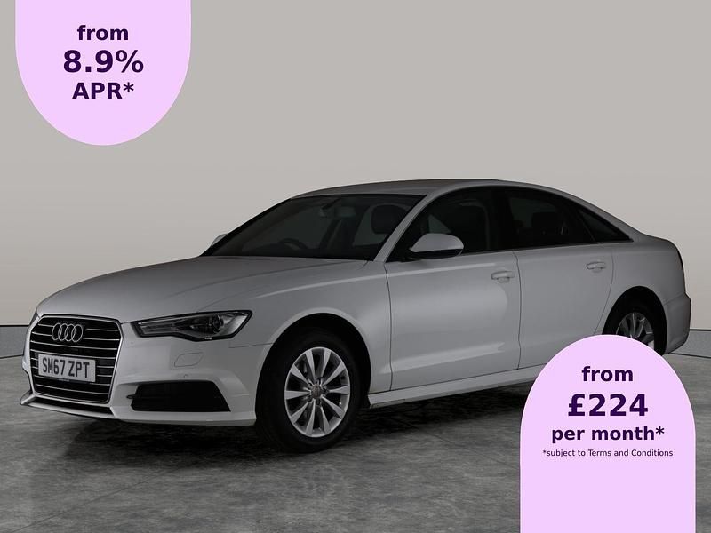White Used 2017 Audi A6 Comfort Sedan | £12,938 (Fair price) - Image 1/2