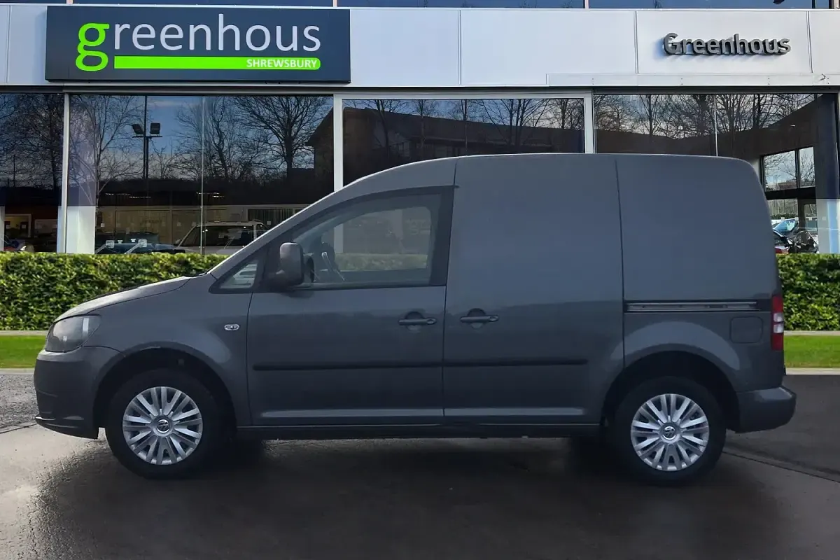 Used VW Caddy Trendline 102 HP (75 kW) 2014 Grey MPV