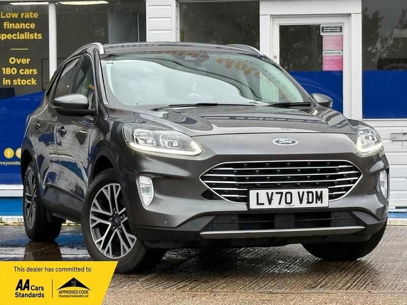 Grey Used 2021 Ford Kuga Titanium SUV | £13,975 (Good price) - Image 1/4