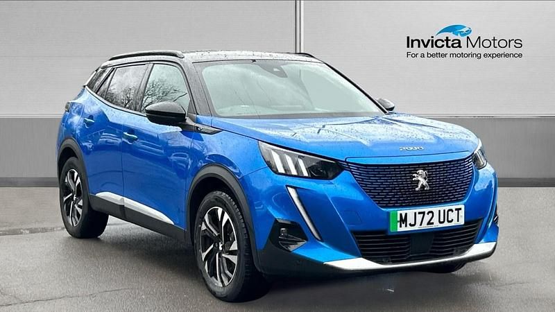 Used Peugeot 2008 GTi 100 kW (136 HP) 2022 Blue SUV