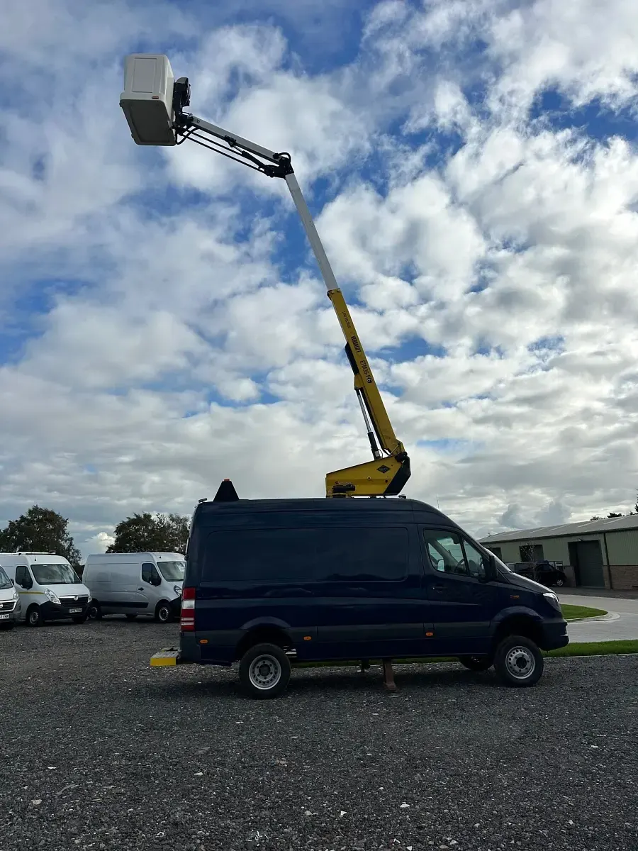 Used Mercedes Sprinter 2017 Blue Van