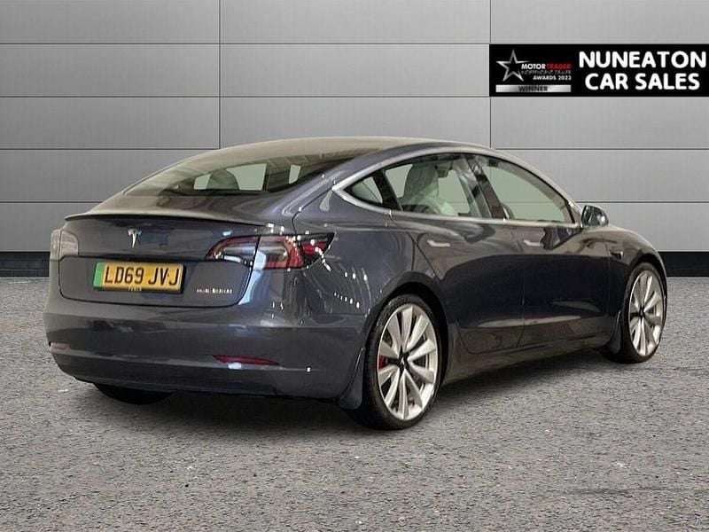 Used Tesla Model 3 Performance 82 kW (112 HP) 2019 Grey Sedan