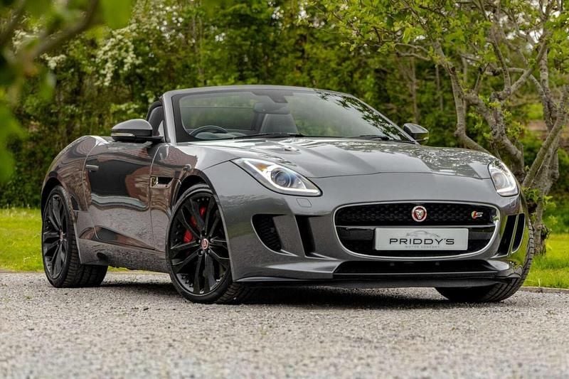 Usado Jaguar F-Type S 2017 Cinzento Cabrios