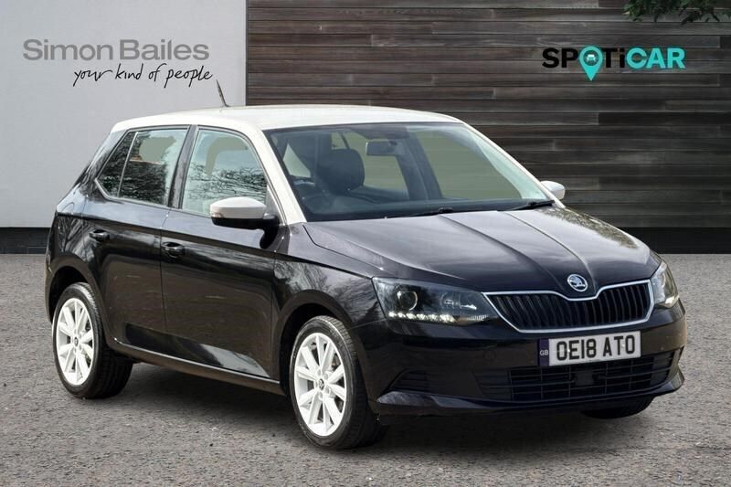 Black Used 2018 Skoda Fabia Colour Edition Hatchback | £8,495 (Good price) - Image 1/4