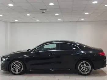 Used Mercedes CLA200 AMG line 163 HP (119 kW) 2021 Black Coupe