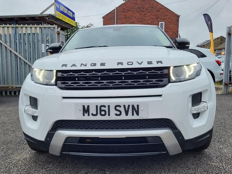 Used Land Rover Range Rover evoque Dynamic 190 HP (139 kW) 2011 White Coupe