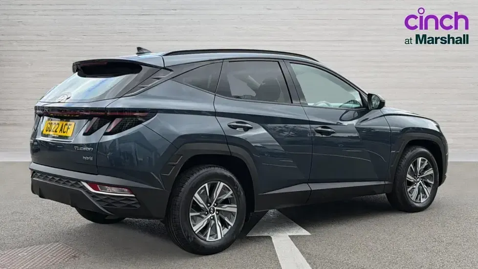 Gebraucht Hyundai Tucson SE 230 PS (169 kW) 2022 Blau SUV