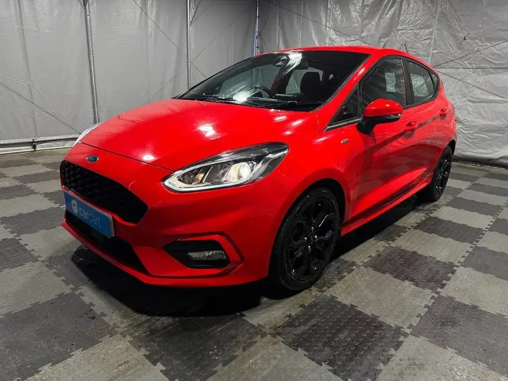 Used Ford Fiesta ST-Line 100 HP (73 kW) 2019 Red Hatchback