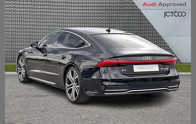 Used Audi A7 S-Line 334 HP (245 kW) 2019 Black Sedan