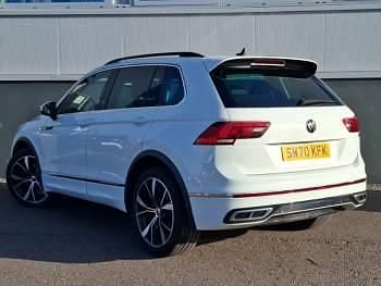 Used VW Tiguan R-line 150 HP (110 kW) 2021 White SUV