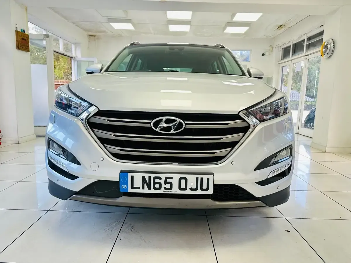 Used Hyundai Tucson Premium SE 2015 Silver SUV