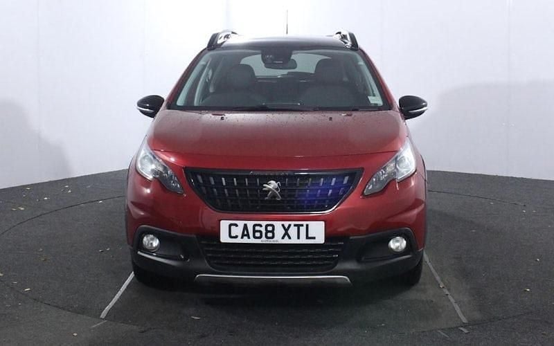 Usado Peugeot 2008 GT-line 120 HP (88 kW) 2019 Vermelho SUV