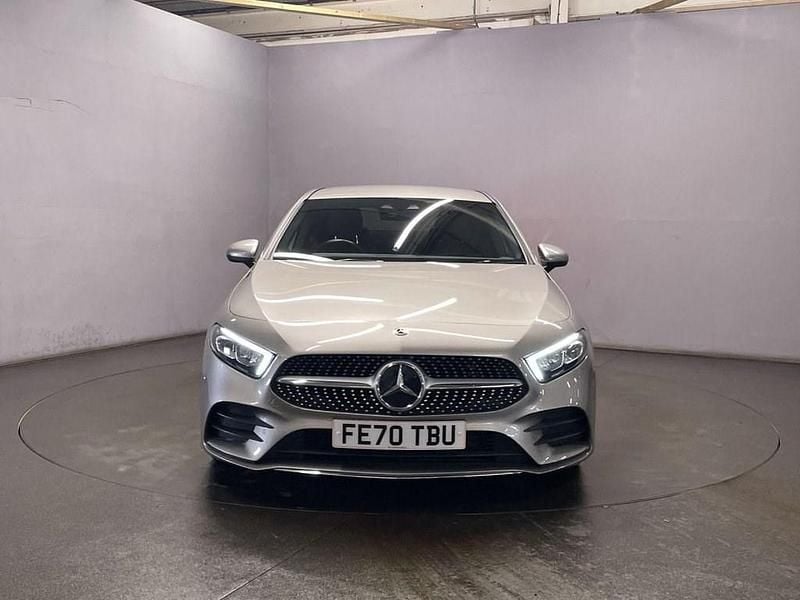 Used Mercedes A180 AMG line 136 HP (100 kW) 2020 Silver Sedan