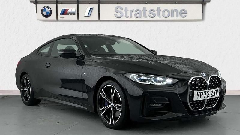 Black Used 2022 BMW 430 M Sport Coupe | £30,998 (Fair price) - Image 1/4