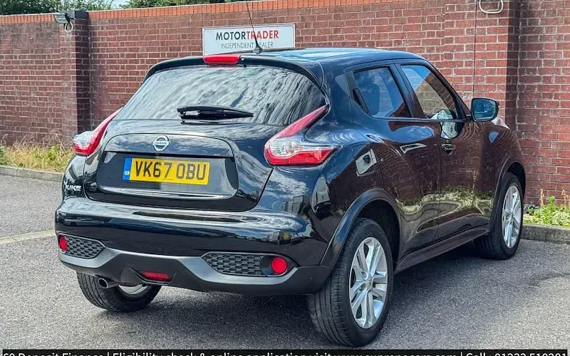 Used Nissan Juke N-Connecta 116 HP (85 kW) 2017 Black SUV