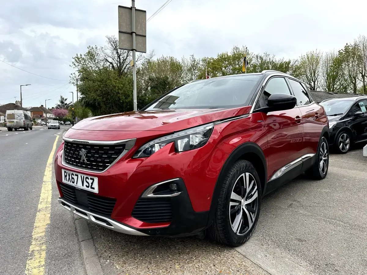 Second-hand Peugeot 3008 GT-line 130 CP (95 kW) 2017 Roșu SUV