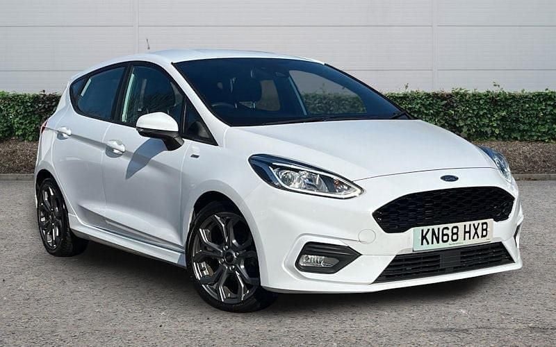 Used Ford Fiesta ST-Line 140 HP (102 kW) 2018 White Hatchback