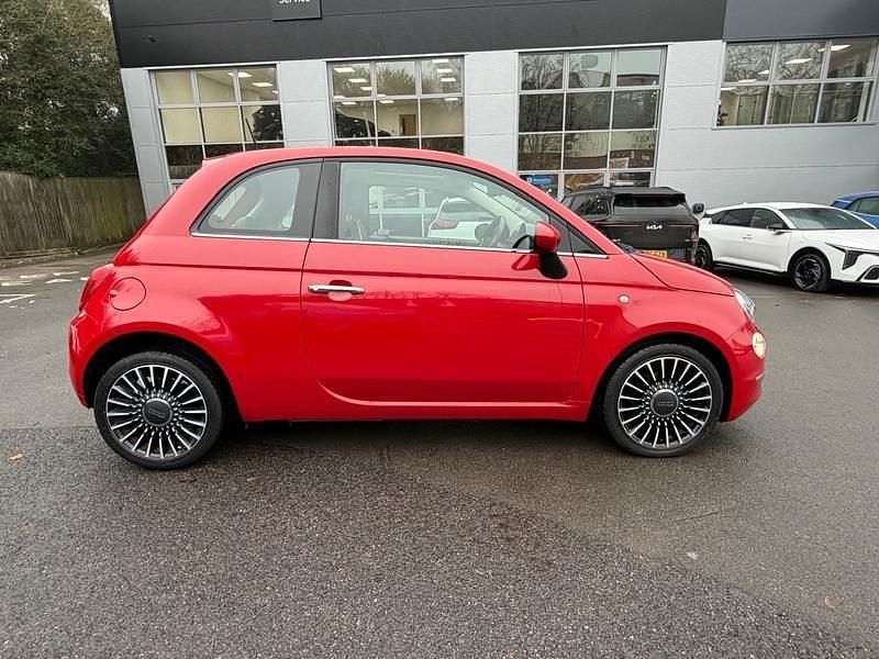 Used Fiat 500 Lounge 105 HP (77 kW) 2016 Red Hatchback