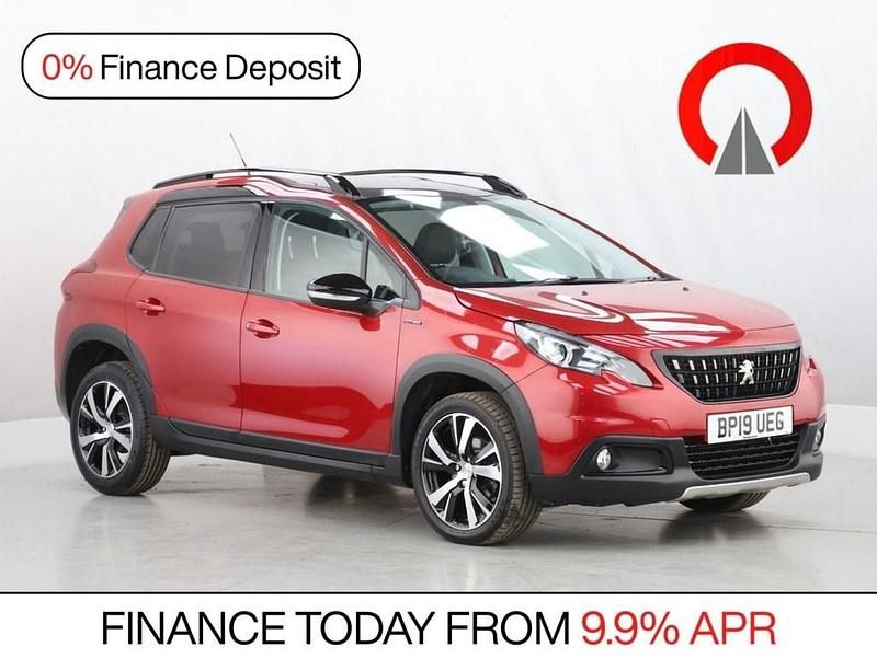 Used Peugeot 2008 GT-line 100 HP (73 kW) 2019 Red SUV