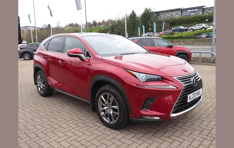 Used Lexus NX300h 194 HP (142 kW) 2020 Red SUV
