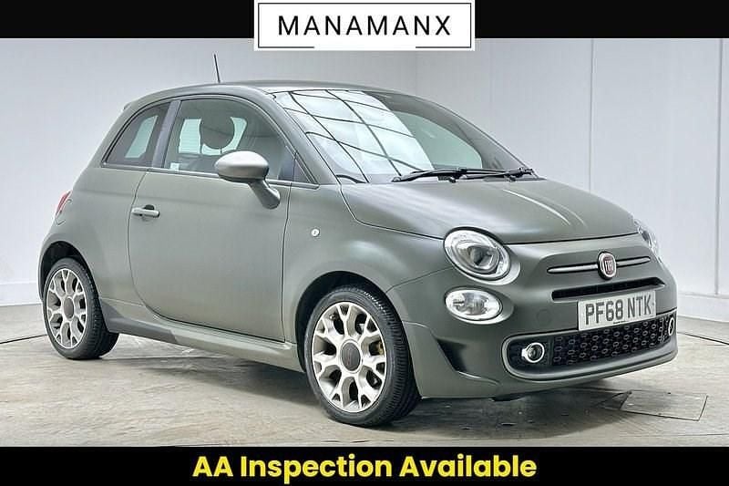 Used Fiat 500S S 2018 Marching green Hatchback