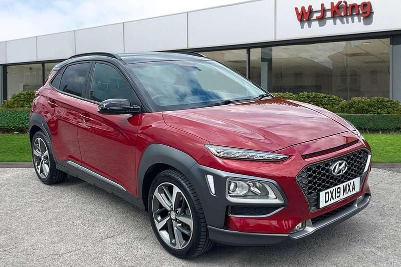 Red Used 2019 Hyundai Kona Premium SE SUV | £11,895 (Fair price) - Image 1/3