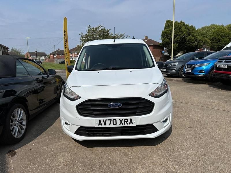 Second-hand Ford Transit Connect Trend 100 CP (73 kW) 2021 Alb Monovolum