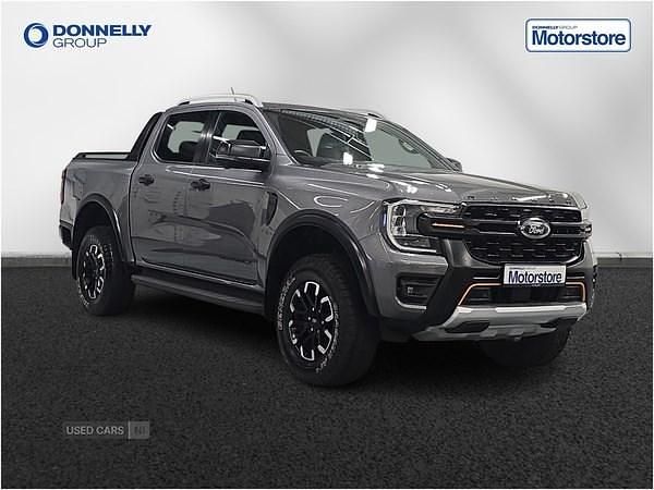 Grey Used 2024 Ford Ranger Wildtrack Pickup | £31,990 (Fair price) - Image 1/4