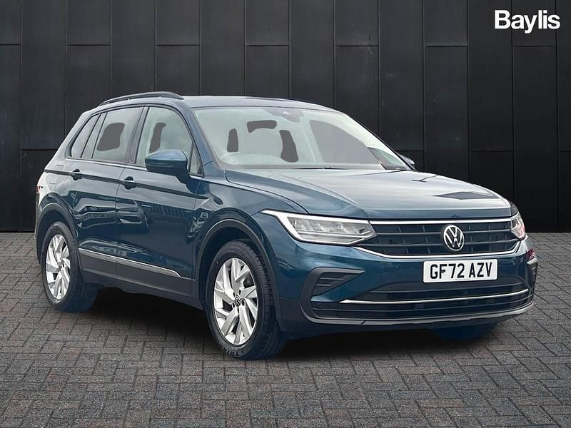 Blue Used 2022 VW Tiguan Life SUV | £17,495 (Good price) - Image 1/3