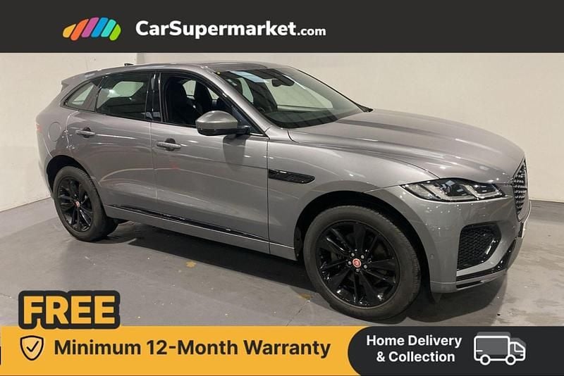 Grey Used 2021 Jaguar F-Pace R-Dynamic SUV | £28,697 (Fair price) - Image 1/4