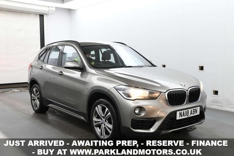 Silver Used 2018 BMW X1 Sport Line SUV | £13,895 (Good price) - Image 1/3