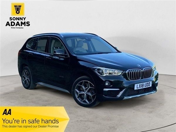 Black Used 2018 BMW X1 xLine SUV | £16,990 (Good price) - Image 1/1