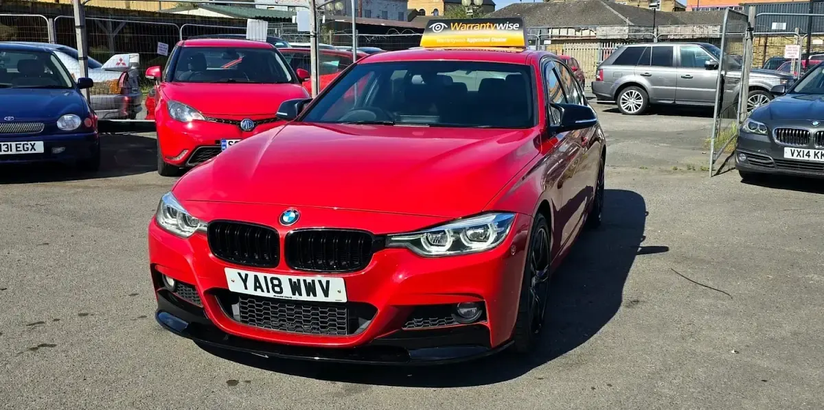 Used BMW 320 M Sport 2018 Red Sedan