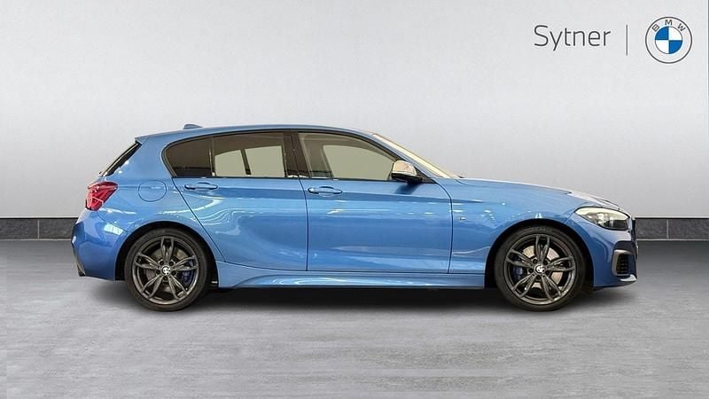 Used BMW M140 M Sport 335 HP (246 kW) 2018 Blue Hatchback