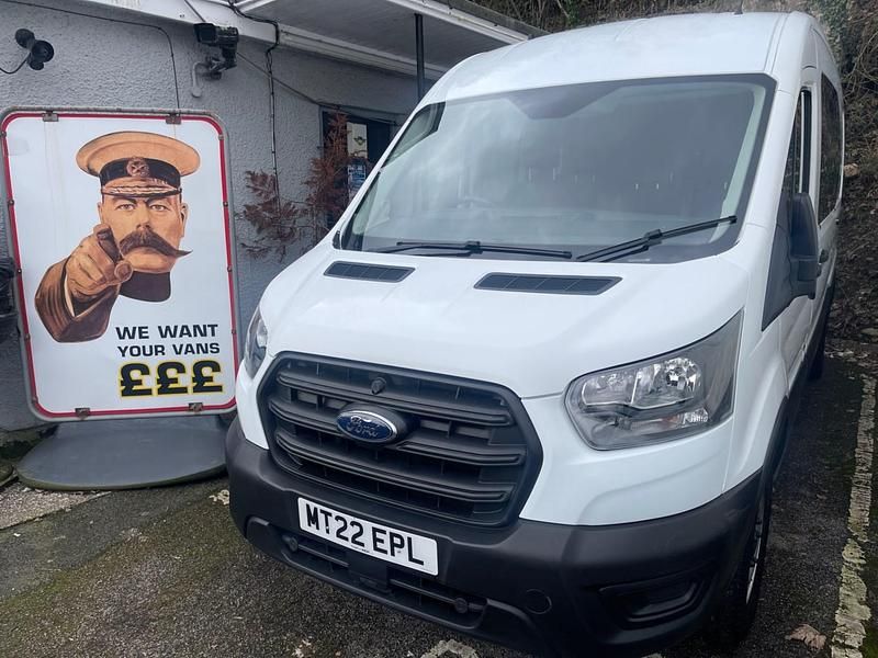 Usado Ford Transit 130 HP (95 kW) 2022 Branco