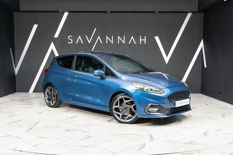 Used Ford Fiesta ST 200 HP (147 kW) 2019 Blue Hatchback