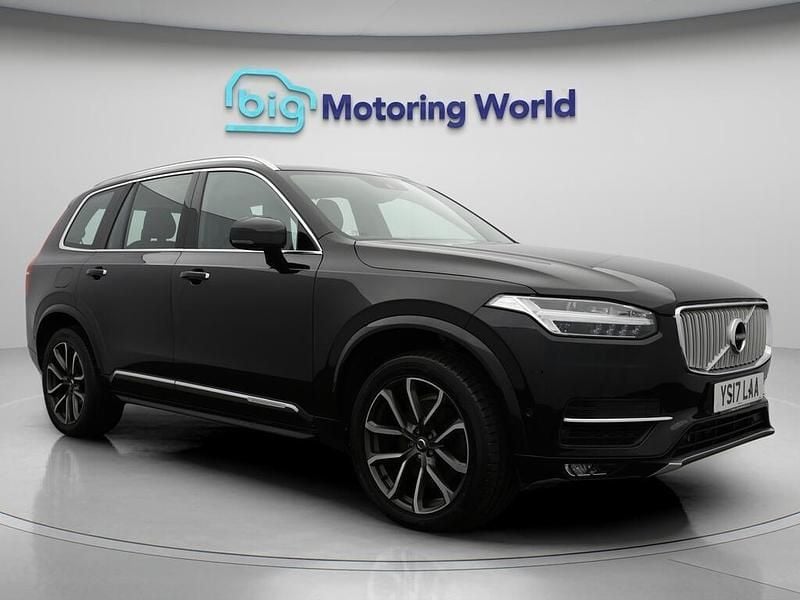 Black Used 2017 Volvo XC90 Inscription SUV | £24,750 (Fair price) - Image 1/4