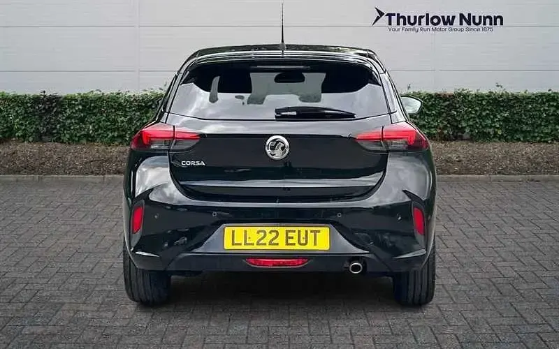 Used Vauxhall Corsa Edition 101 HP (74 kW) 2022 Black Hatchback