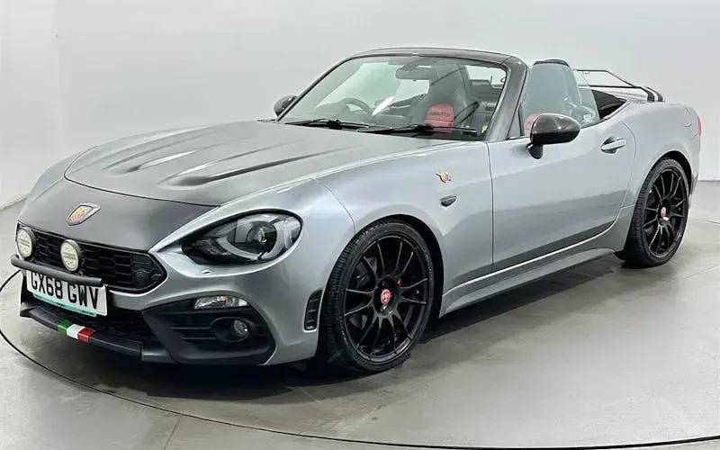 Used Abarth 124 Spider 170 HP (125 kW) 2018 Grey Cabriolet