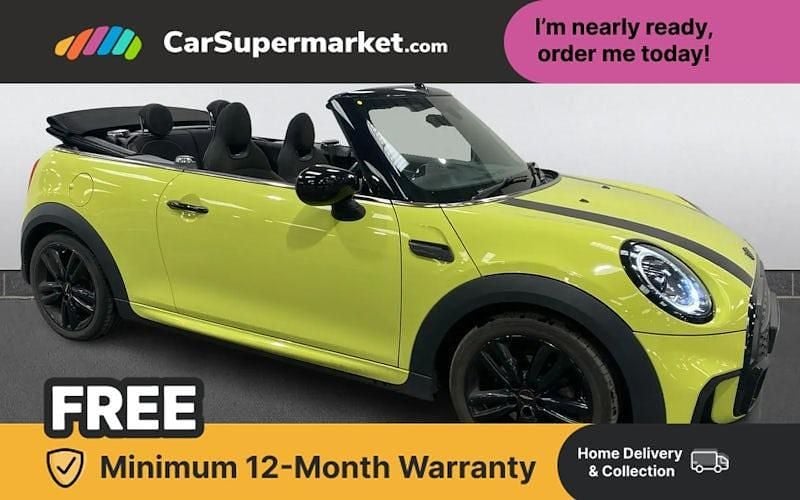 Used Mini Cooper Cabriolet Sport 136 HP (100 kW) 2021 Yellow Cabriolet