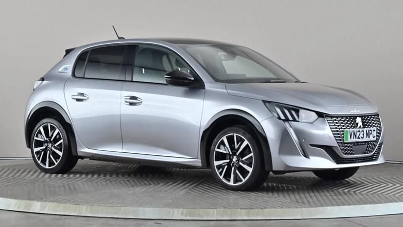 Grey Used 2023 Peugeot e-208 GTi Hatchback | £14,498 (Fair price) - Image 1/3