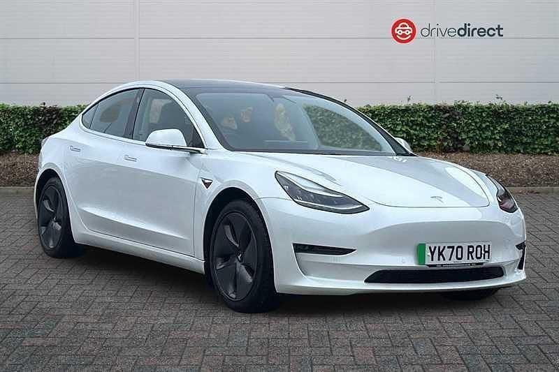 White Used 2020 Tesla Model 3 Long Range AWD Sedan | £17,850 (Fair price) - Image 1/4