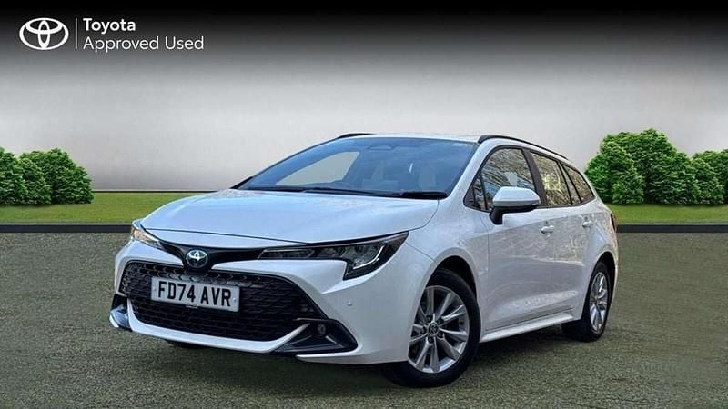 Second-hand Toyota Corolla Sport 140 CP (102 kW) 2024 Alb Break