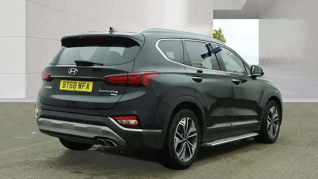 Used Hyundai Santa Fe Premium SE 200 HP (147 kW) 2018 Black SUV