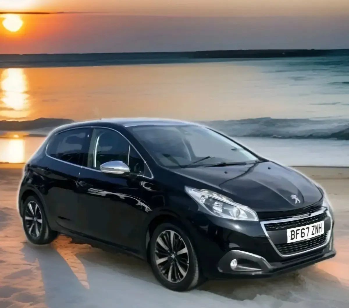 Used Peugeot 208 Active 2017 Black Hatchback